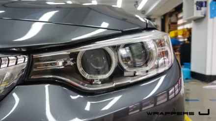 BMW 4시리즈 본넷 생활보호PPF 나노커버 자동차보호필름 시공후기 서울 마포구용산구 / 천안 불당동