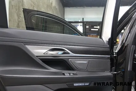 BMW실내랩핑 카본블랙무광의 새로운 변신 :: / 천안 불당동