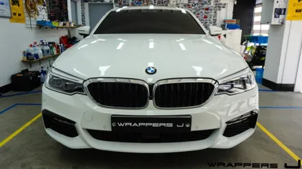 영등포BMW G30 520d  M삼색데칼 그릴랩핑 M삼색 M부분랩핑 M데칼 / 천안 불당동