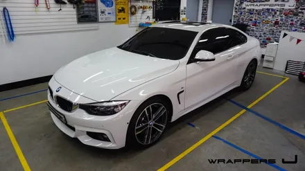 루프스킨bmw 430i 라이트필름 자동차랩핑 전문 용산랩핑 _[래퍼스제이] / 천안 불당동