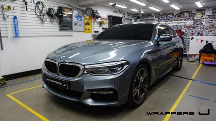 천안랩핑 카스킨 자동차실내랩핑 BMW 520d카본랩핑 530i부분랩핑 [래퍼스제이] / 천안 불당동