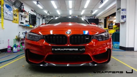 자동차본넷PPF범버PPF BMW마포구M4 상암동카스킨 [래퍼스제이] / 천안 불당동