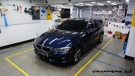 BMW320d실내랩핑F30부분랩핑 F32전체랩핑 잘하는곳 서울 랩핑 래퍼스제이 / 천안 불당동