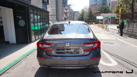 어코드 그릴랩핑 혼다 부분랩핑 올랩핑 성북구 카스킨랩핑 / 천안 불당동