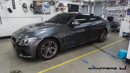BMW 4시리즈 본넷 생활보호PPF 나노커버 자동차보호필름 시공후기 서울 마포구용산구 / 천안 불당동