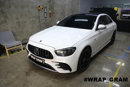 E53AMG 아산벤츠블랙PPF 블랙포인트로 완변한AMG의변신 :: / 천안 불당동