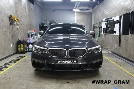 천안PPF BMW5시리즈 본넷PPF 윈도우크롬죽이기::잘하는곳550d / 천안 불당동