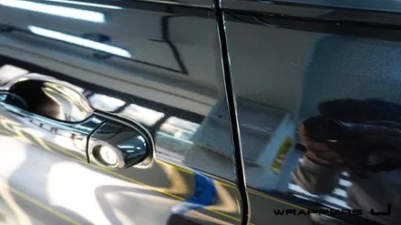 Bmw랩핑 428i그릴데칼 프론트보강바 그릴바 프론트바 부분랩핑 / 천안 불당동
