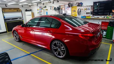 550d Bmw G30 전체랩핑 카스킨 신형5시리즈 자동차랩핑 / 천안 불당동