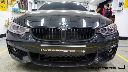 BMW라이트필름 그릴랩핑잘하는곳  벤츠헤드라이트필름 보호필름  송파부분랩핑 / 천안 불당동