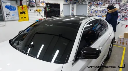 강서구랩핑 가양동BMW5시리즈G30 튜닝 부분랩핑카본랩핑 루프스킨 M퍼포먼스 랩핑잘하는곳 / 천안 불당동