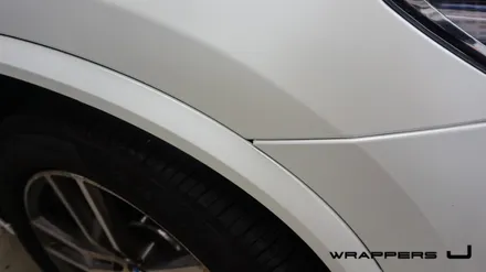 사틴화이트 전체랩핑 BMW올랩핑 카스킨 가양동랩핑샵 랩핑잘하는곳 래퍼스제이 / 천안 불당동