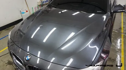 BMW 4시리즈 본넷 생활보호PPF 나노커버 자동차보호필름 시공후기 서울 마포구용산구 / 천안 불당동