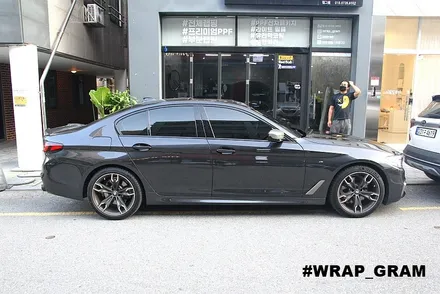 천안PPF BMW5시리즈 본넷PPF 윈도우크롬죽이기::잘하는곳550d / 천안 불당동