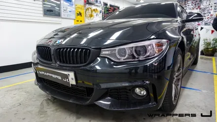 BMW라이트필름 그릴랩핑잘하는곳  벤츠헤드라이트필름 보호필름  송파부분랩핑 / 천안 불당동