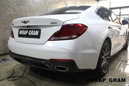 천안 G70PPF 범퍼PPF 제네시스PPF 시공후기 !! / 천안 불당동