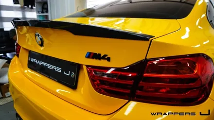 BMW M4 전체랩핑 썬플라워 3M2080 :: / 천안 불당동