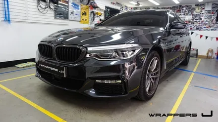 Bmw G30 창문테두리 530i크롬랩핑 520d부분랩핑 서울 양천구[래퍼스제이] / 천안 불당동