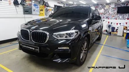 사틴화이트 전체랩핑 BMW올랩핑 카스킨 가양동랩핑샵 랩핑잘하는곳 래퍼스제이 / 천안 불당동