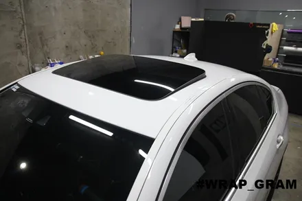 청주BMW랩핑 루프스킨 M퍼포먼스데칼 G30 필수랩핑 :: / 천안 불당동
