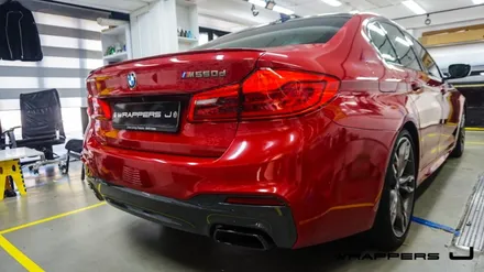 550d Bmw G30 전체랩핑 카스킨 신형5시리즈 자동차랩핑 / 천안 불당동