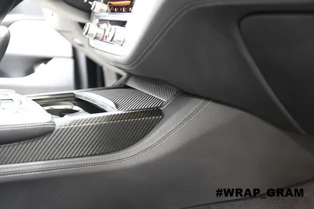 BMW실내랩핑 카본블랙무광의 새로운 변신 :: / 천안 불당동