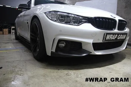 천안BMW랩핑 블랙PPF 실내랩핑 부분랩핑 4시리즈 시공 후기 :: / 천안 불당동
