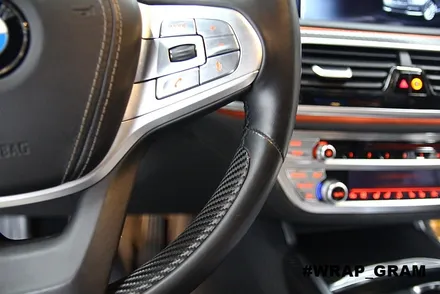BMW실내랩핑 카본블랙무광의 새로운 변신 :: / 천안 불당동