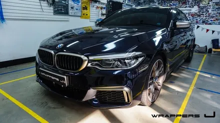 550d Bmw G30 전체랩핑 카스킨 신형5시리즈 자동차랩핑 / 천안 불당동