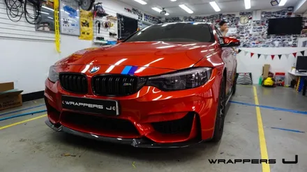 자동차본넷PPF범버PPF BMW마포구M4 상암동카스킨 [래퍼스제이] / 천안 불당동