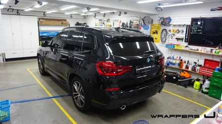 사틴화이트 전체랩핑 BMW올랩핑 카스킨 가양동랩핑샵 랩핑잘하는곳 래퍼스제이 / 천안 불당동