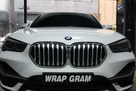 BMW X1 그릴랩핑 더욱 강력한 모습으로 변신하다 :: / 천안 불당동