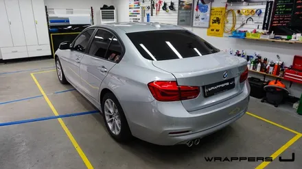 Bmw320d(F30)전체랩핑 .래퍼스제이 카스킨전문 / 천안 불당동