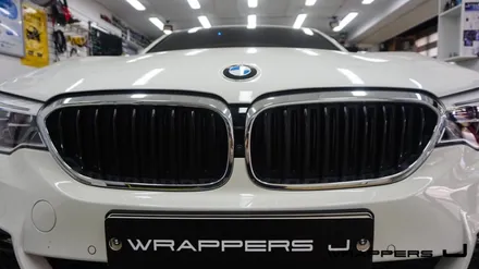 [래퍼스제이]BMW사이드데칼카본미러그릴랩핑안개등하단 / 천안 불당동