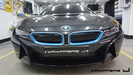 Bmw i8 부분랩핑 카스킨 전체랩핑 PPF 시공전문 [래퍼스제이] / 천안 불당동