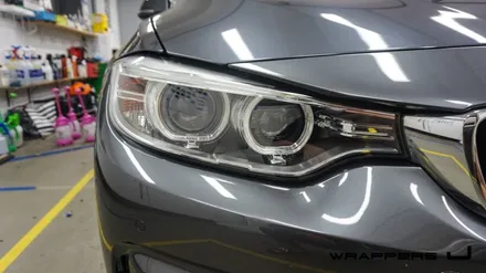 BMW 4시리즈 본넷 생활보호PPF 나노커버 자동차보호필름 시공후기 서울 마포구용산구 / 천안 불당동