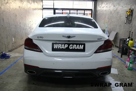 천안 G70PPF 범퍼PPF 제네시스PPF 시공후기 !! / 천안 불당동