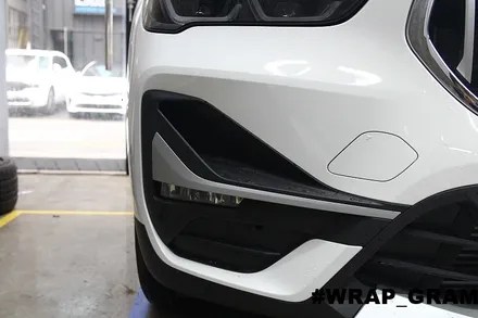 BMW X1 그릴랩핑 더욱 강력한 모습으로 변신하다 :: / 천안 불당동