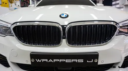 서울 Bmw530i(G30)부분랩핑 그릴랩핑 데칼 카스킨 잘하는곳 / 천안 불당동