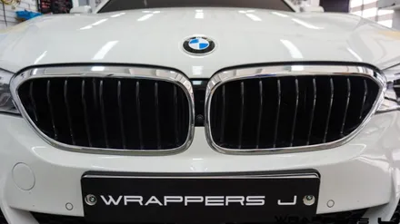 영등포BMW G30 520d  M삼색데칼 그릴랩핑 M삼색 M부분랩핑 M데칼 / 천안 불당동