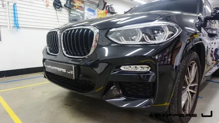 사틴화이트 전체랩핑 BMW올랩핑 카스킨 가양동랩핑샵 랩핑잘하는곳 래퍼스제이 / 천안 불당동