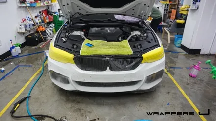일산 앞범퍼PPF 잘하는곳 BMW 본넷PPF 보호필름 시공은 역시 래퍼스제이 / 천안 불당동