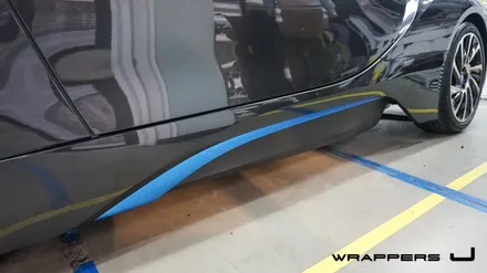 Bmw i8 부분랩핑 카스킨 전체랩핑 PPF 시공전문 [래퍼스제이] / 천안 불당동