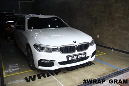 천안랩핑 BMW그릴랩핑 5시리즈G30 부분랩핑 / 천안 불당동