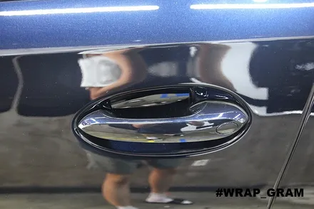 천안랩핑 BMW X6프론트패키지 부분랩핑 시공후기 _랩그램 / 천안 불당동