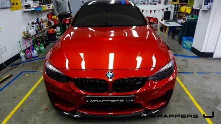 자동차본넷PPF범버PPF BMW마포구M4 상암동카스킨 [래퍼스제이] / 천안 불당동