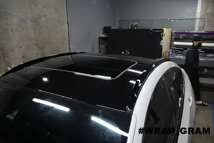 BMW루프스킨 천안래핑 전문 : 랩그램 : / 천안 불당동