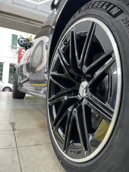 벤츠 GT43 AMG - 커스텀휠도색, 순정휠도색, 언리얼자동차외형복원(대장동/운중동/백현동/삼평동/판교) / 분당구 서현동