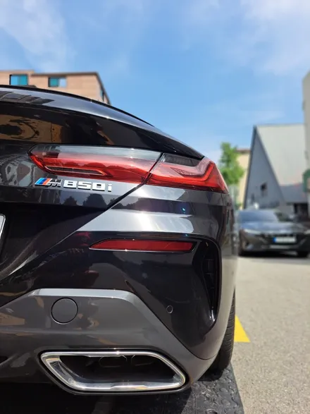 BMW 850i - 휠복원, 커스텀휠도색, 언리얼자동차외형복원(대장동/운중동/백현동/삼평동/판교) / 분당구 서현동
