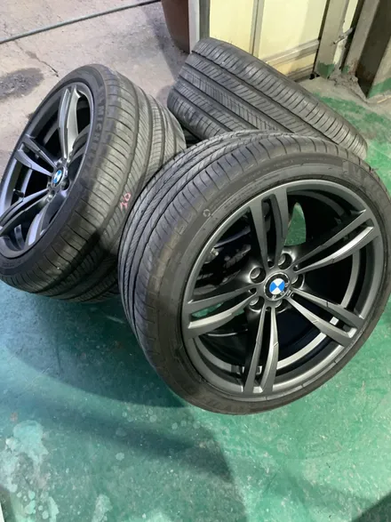 중고 BMW M2 휠 상태, 이렇게 바뀝니다 / 건메탈 커스텀 도색 / 분당 언리얼자동차외형복원 / 분당구 서현동